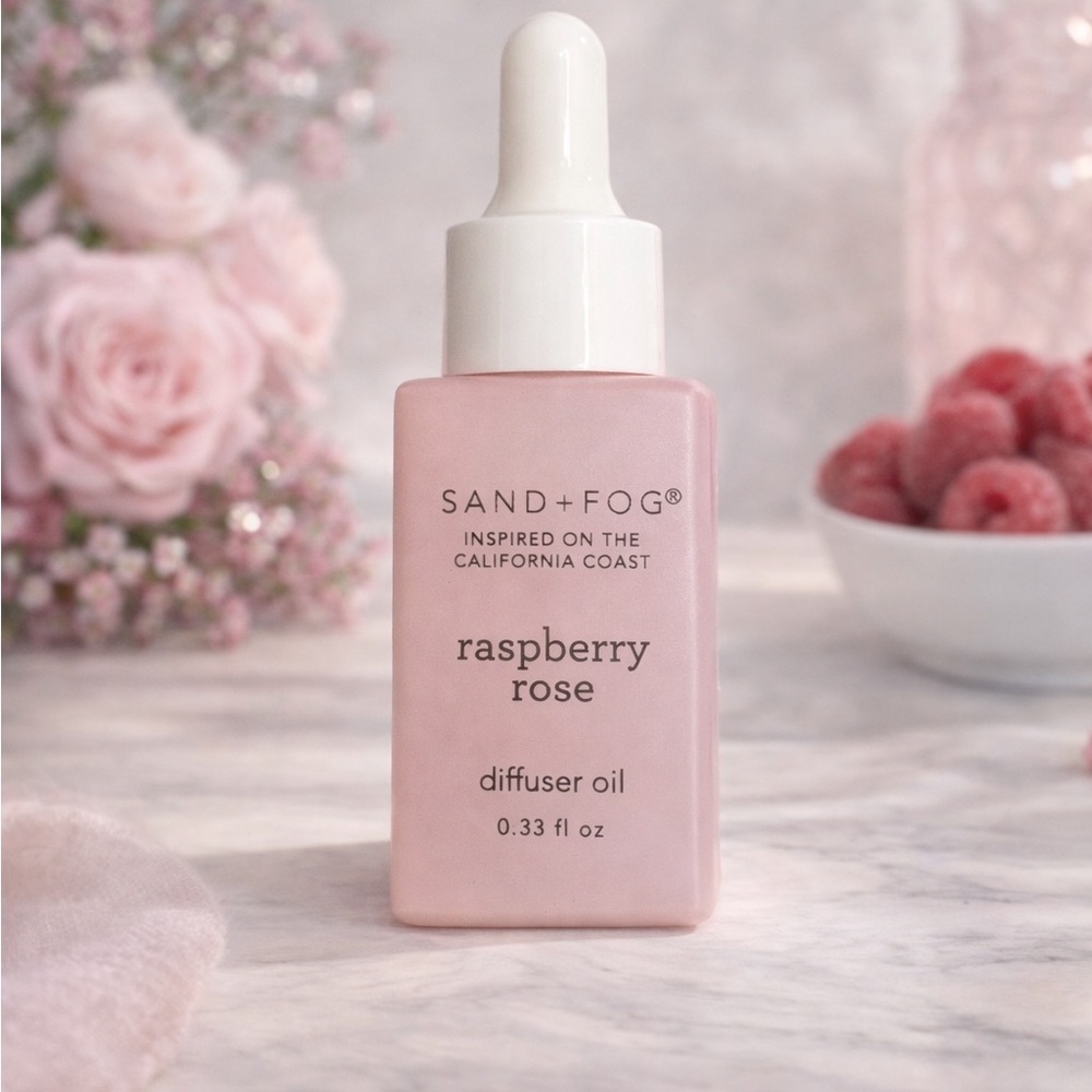 SAND+FOG Raspberry Rose Pink Diffuser Oil